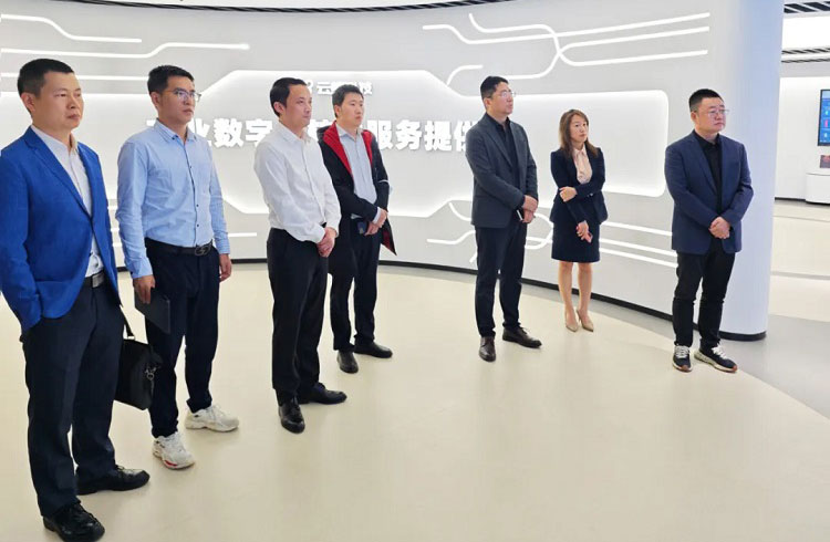快讯 | 海珠电信到访云蝶科技洽谈交流