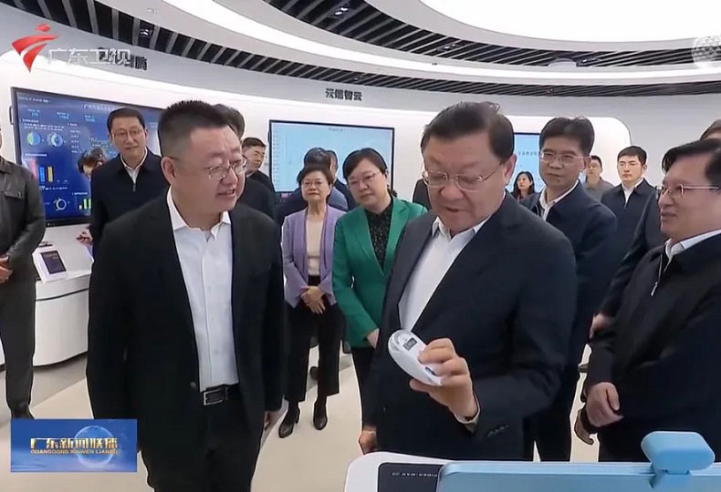 省长王伟中调研云蝶科技，鼓励企业坚持走“小而专、精而强”路线