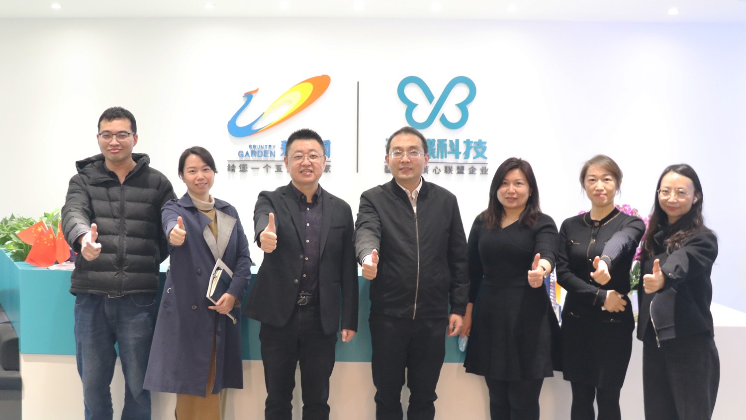 打气加油，海珠区委常委、宣传部部长孙伟一行到访云蝶科技